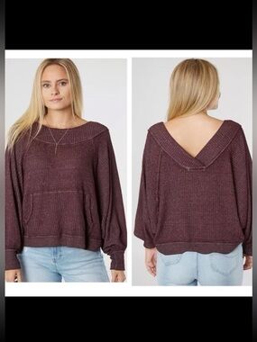 We The Free Thermal Long Sleeve Size Large